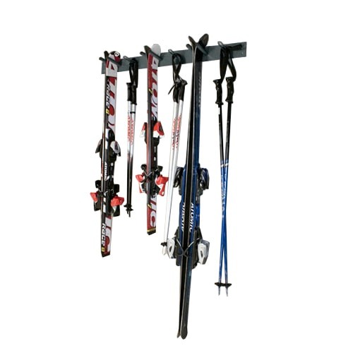 Wall Mounted ski & ski poles - Ski holder for 6 pairs - LaBoutiqueDuSki
